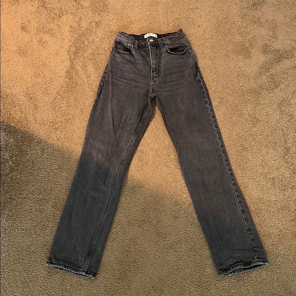 Abercrombie & Fitch Gray Women Jeans